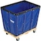 Global Industrial 12 Bushel, Blue Vinyl Basket Bulk Truck, Unassembled, 36L x 26W x 33-1/2H 800356BL - alternate 5